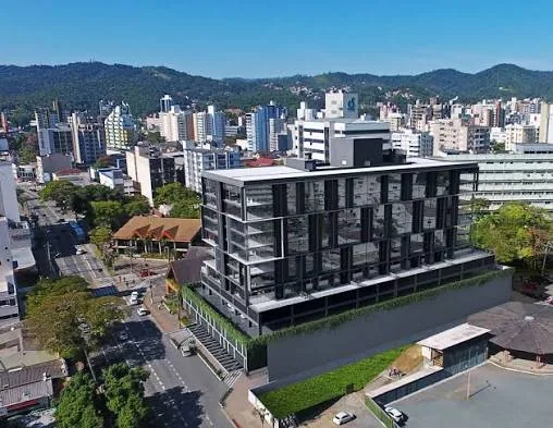 Fachada do Stein Office, em Blumenau